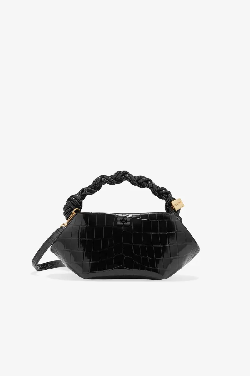 Black Mini GANNI Bou Bag