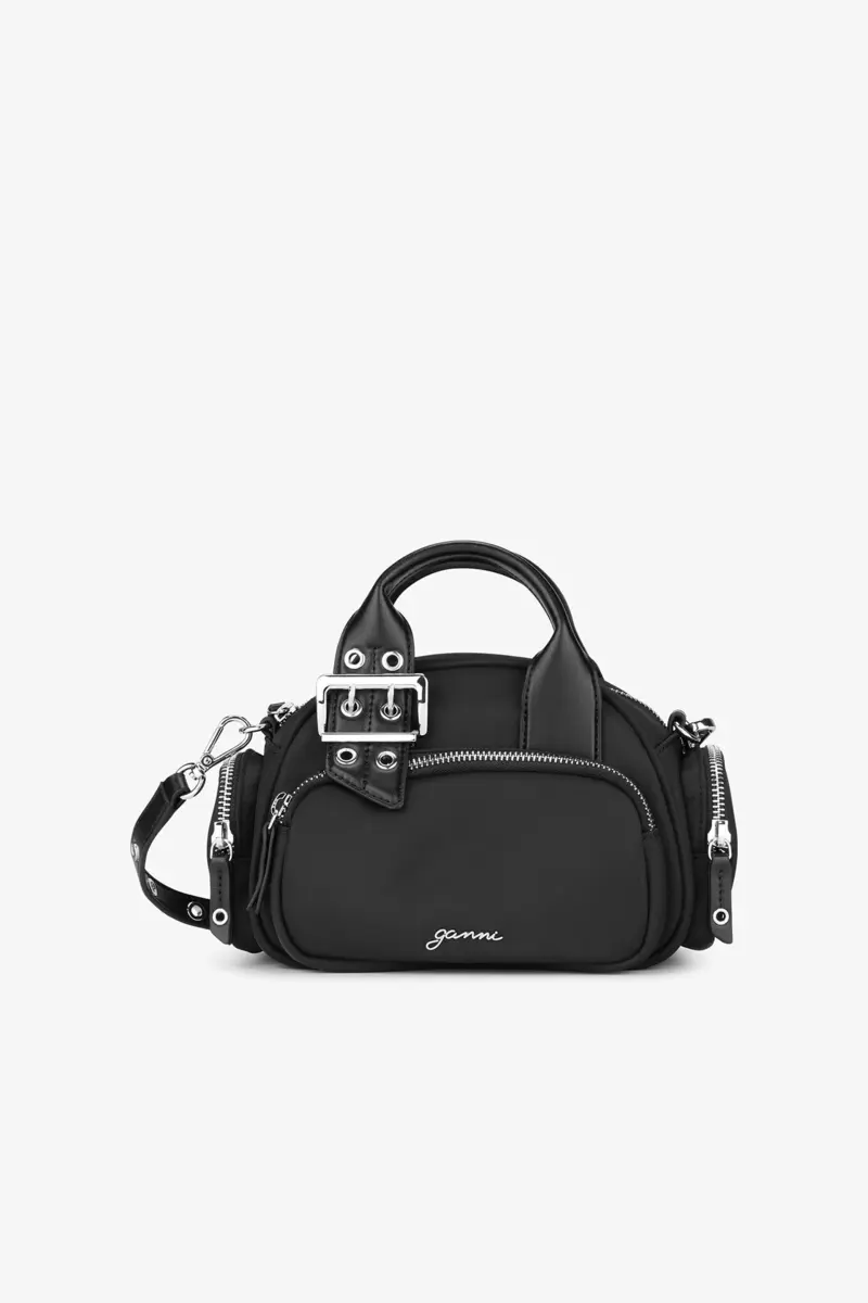 Black Mini Polochon Bag