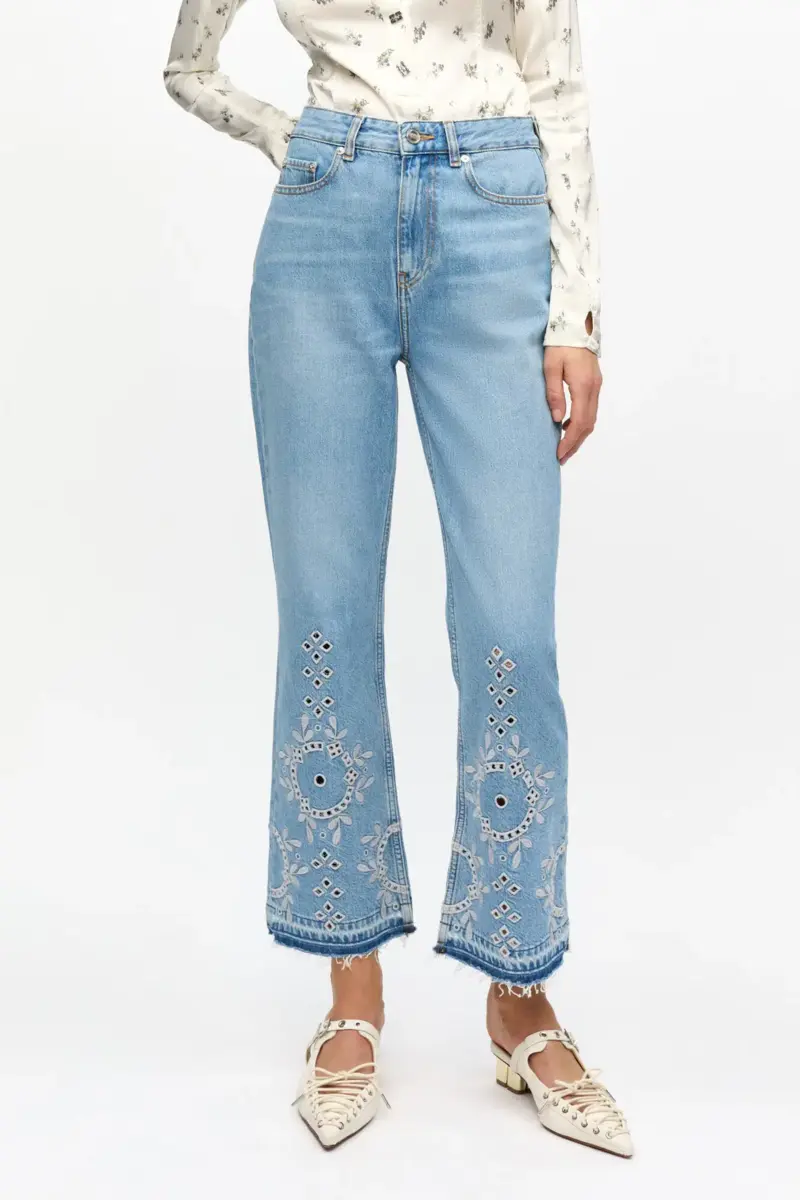 Broderie Anglaise Betzy Jeans