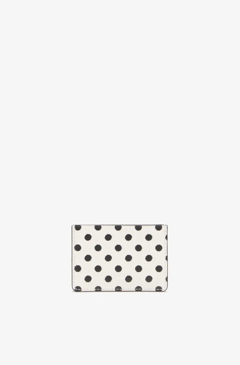 GANNI Bou Card Holder with Dots