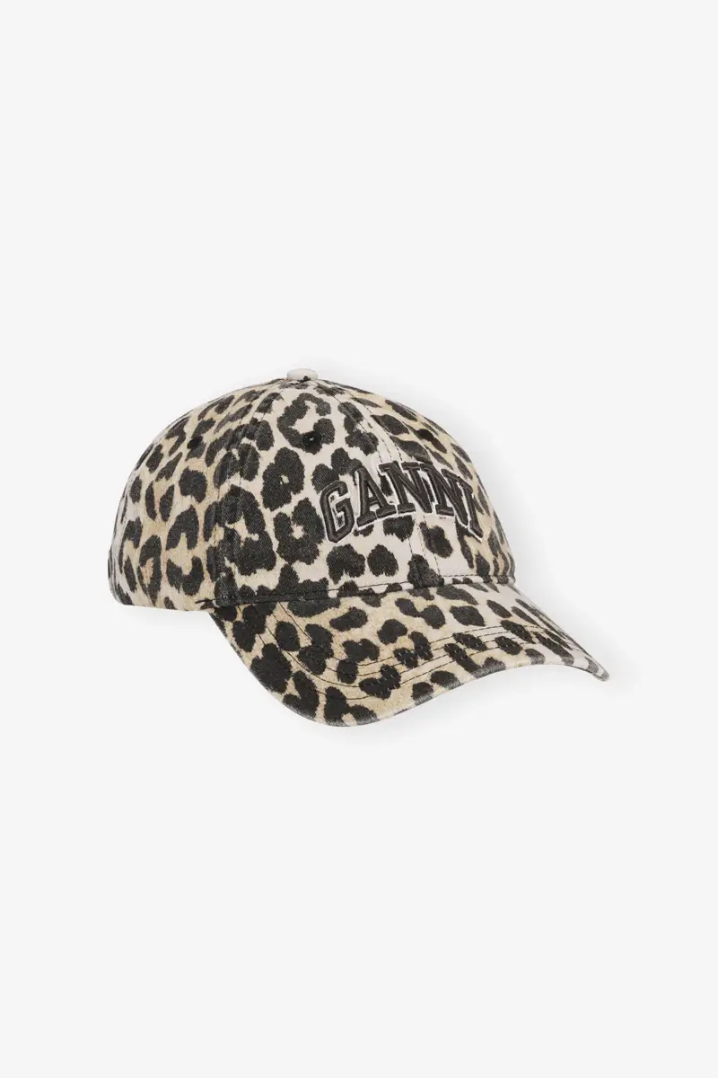 Leopard Canvas Cap