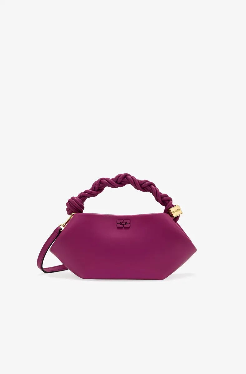 Purple Mini GANNI Bou Bag