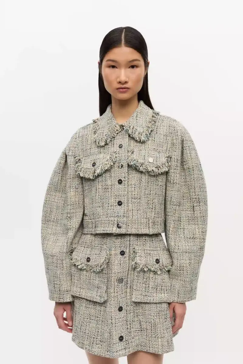 Short Tweed Jacket